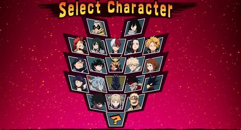 My Hero Ones Justice Complete Character Roster Allgamers