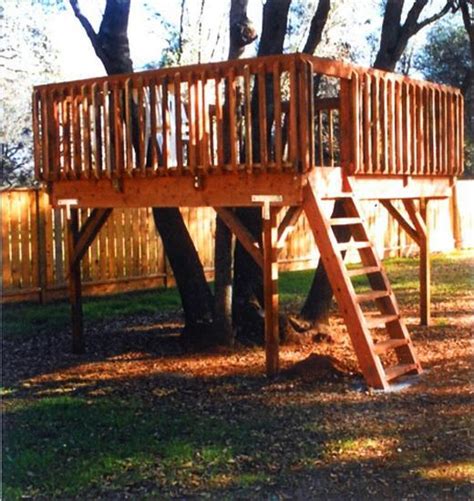 30 Tree Perch And Lookout Deck Ideas Adding Fun Diy Structures To