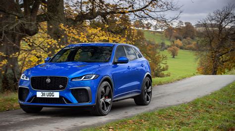 2021 Jaguar F Pace Svr Revealed Fresh Face And Tech For 542bhp Suv Evo