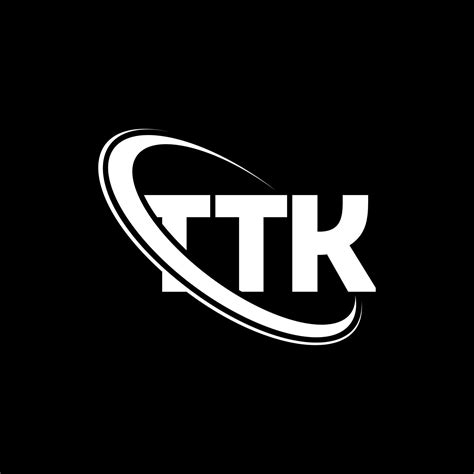 Logotipo De Ttk Letra Ttk Diseño Del Logotipo De La Letra Ttk