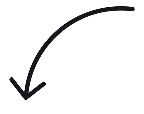 Curved Arrow Vector At Collection Of Curved Arrow