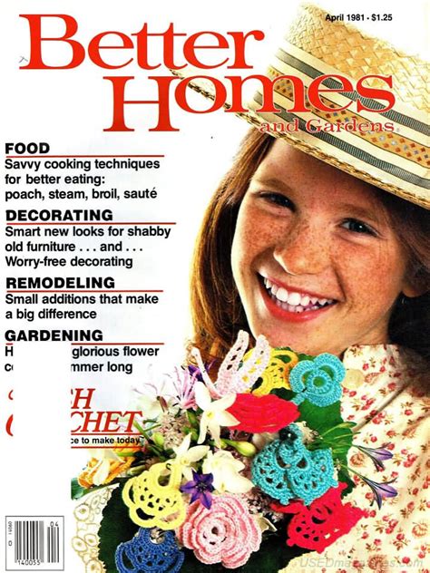 Better Homes And Gardens Magazine April 1981