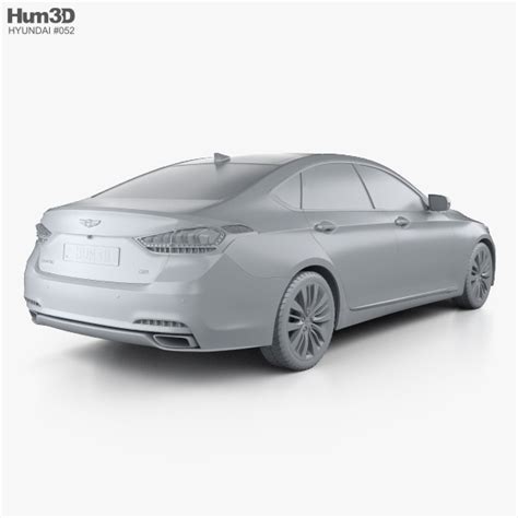 Hyundai Genesis Rohens 2018 3d Model Vehicles On Hum3d