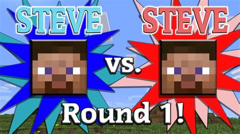 Steve Vs Steve A Minecraft Rivalry Ep01 Youtube