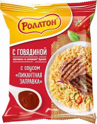 Вермишель быстрого приготовления Роллтон на домашнем бульоне с Картинка - Вермишель быстрого приготовления Роллтон на домашнем бульоне с