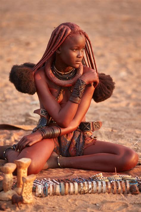 Mnur Namibia Himba Girl African People African Beauty