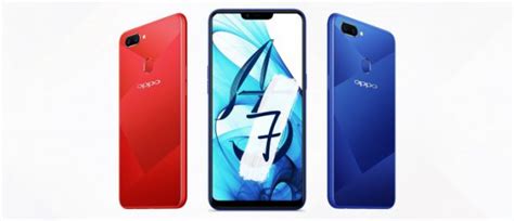 Oppo Dévoile L’oppo A7 Un Smartphone Doté D’une Belle Batterie De 4230 Mah