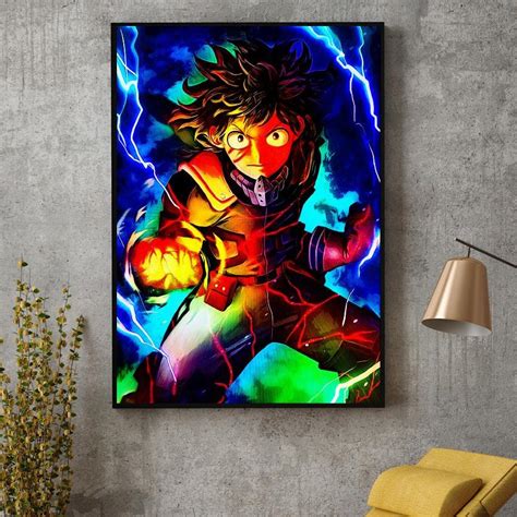 5d Embroidery My Hero Academia Diamond Anime Role Picture Home Decor