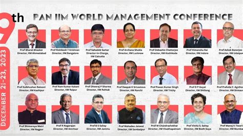 Iim Sambalpur To Host Th Pan Iim World Management Conference All Iims To Participate
