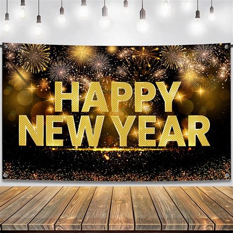 Buy Xtralarge Happy New Year Banner 72 X 44 Inch New Years Eve