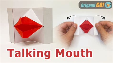 How To Make A Paper Kissing Lips Origami Talking Moutheasy Origami