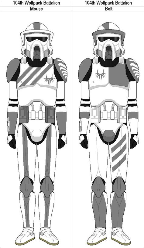 104th Battalion New Star Wars Clone Trooper Figure And Classic