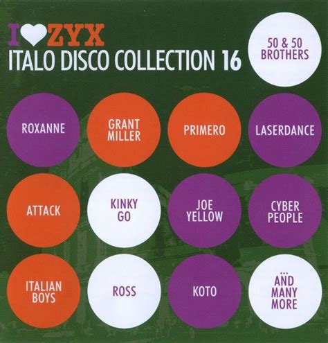 I Love Zyx Italo Disco Collection 16 2013 Cd Discogs