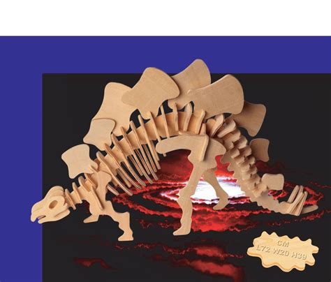 Big Stegosaurus 3d Puzzles Cota Global