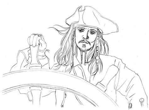 Pirates Of The Caribbean Coloring Books