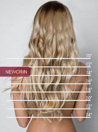 For buying the perfect hair extensions length you wish, please make sure you are clear about how the hair length is measured. Extensiones medidas en pulgadas | Ideas de cabello largo ...