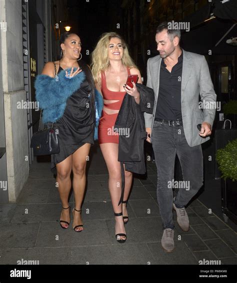 Celebrity Big Brother Contestants At The Cuckoo Club Featuring Natalie Nunn Chloe Ayling Ben