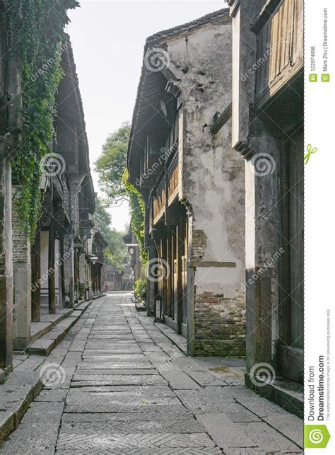 Traditional Chinese Old Streets And House Stock Photo Image Of Town