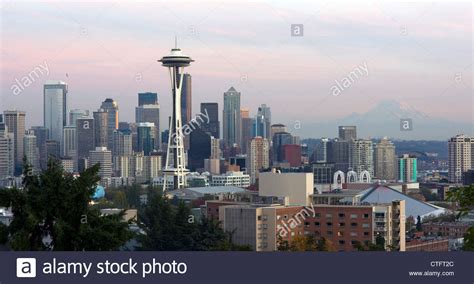 The Seattle Skyline Stock Photo Alamy