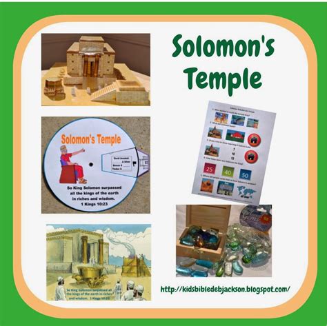 Bible Fun For Kids Solomon Rebuilds The Temple
