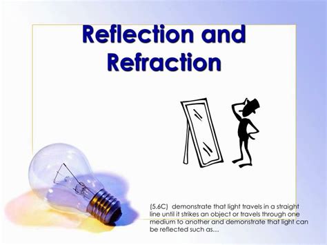Ppt Reflection And Refraction Powerpoint Presentation Id2558280