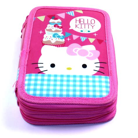 Collection of hello kitty drawing pictures (46). Pencil Case Hello Kitty Stationary Girls Pink Double Tier ...