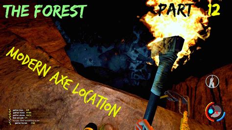 Modern Axe Location The Ledge Cave The Forest Gameplay Part 12