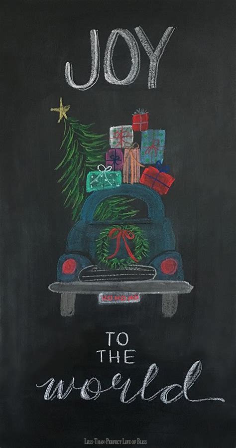 Christmas Chalkboard Art 13 Decoratoo