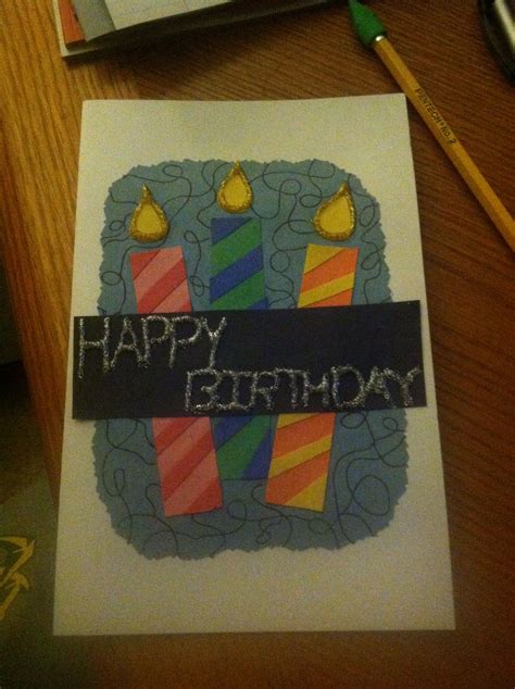 Maybe you would like to learn more about one of these? boyfriend's homemade birthday card! | Homemade birthday cards, Boyfriend homemade, Homemade birthday