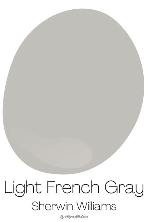 Light French Gray A Sherwin Williams Favorite Love Remodeled