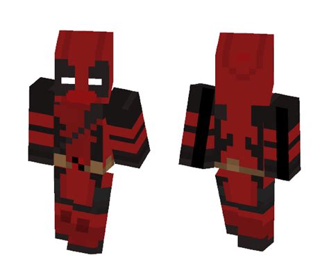 Get Deadpool Marvel 2016 Minecraft Skin For Free Superminecraftskins