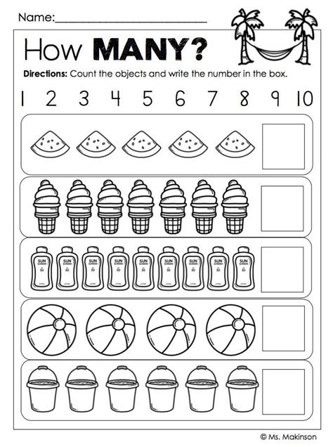 End of the Year Activities | Kindergarten worksheets printable