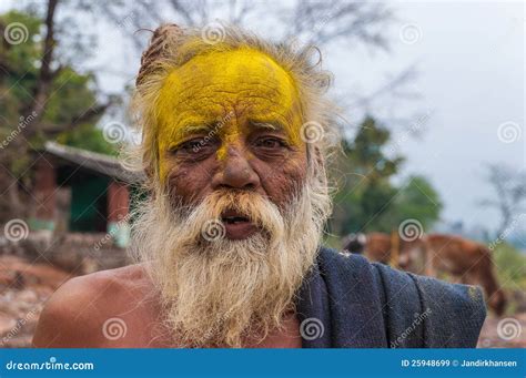 Old Man Face Paint