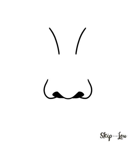 Easy Nose Drawing Drawing Image