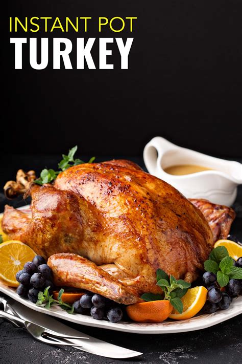 The combination of turkey, lots of vegetables, and. Instant Pot Turkey - Cooking the Whole Turkey | Bacon is Magic