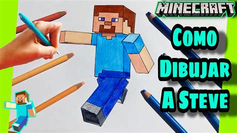 📌 Como Dibujar A Steve De Minecraft Dibujo De Steve How To Draw Steve