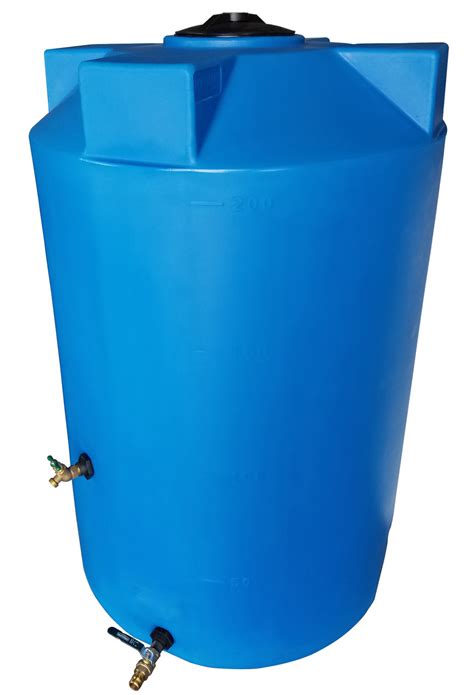 150 Gallon Emergency Water Storage Tank Blue