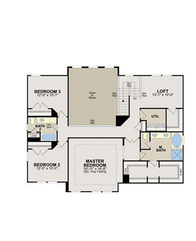 Ryland homes | for more than 45 years, ryland has built houses you love to call home. Second floor room dimensions | Room dimensions, Ryland ...
