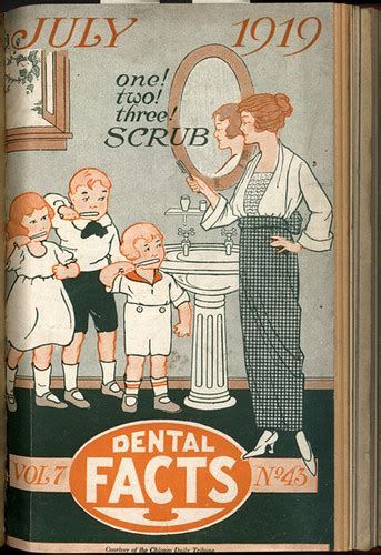Dental Facts 1919 One Two Three Scrub Rosefirerising Flickr