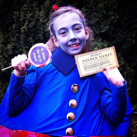 Violet Beauregarde Costume Roald Dahl Charlie And The Chocolate