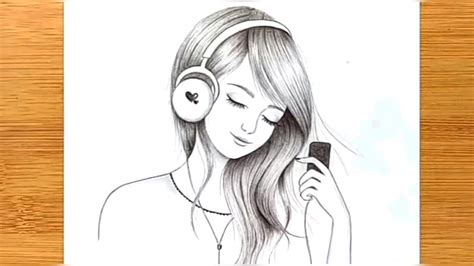 Drawing Of Listening To Music The Ultimate Creative Inspiration