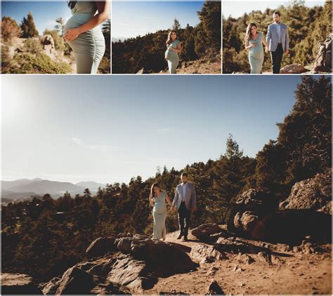 Maternity Session Mt Falcon Colorado