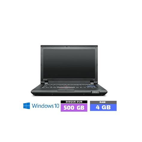 Lenovo Thinkpad L412 Windows 10 Core I5 Hdd 500 Ram 4 Go