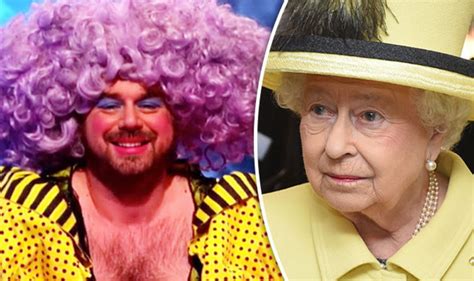 watch danny dyer launches into foul mouthed version of queen s speech tv and radio showbiz