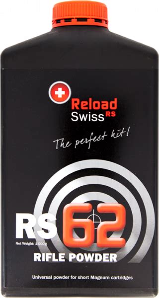 Reload Swiss Rs62 Nc Pulver Wiederladen