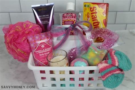 Dollar tree gift basket for mother's day. Cheap DIY Spa Gift Basket Ideas From The Dollar Tree in ...