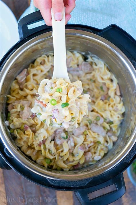 Add 3 quarts water and bring liquid to a simmer, spooning off any foam that rises to. Instant Pot Crack Chicken Casserole · The Typical Mom