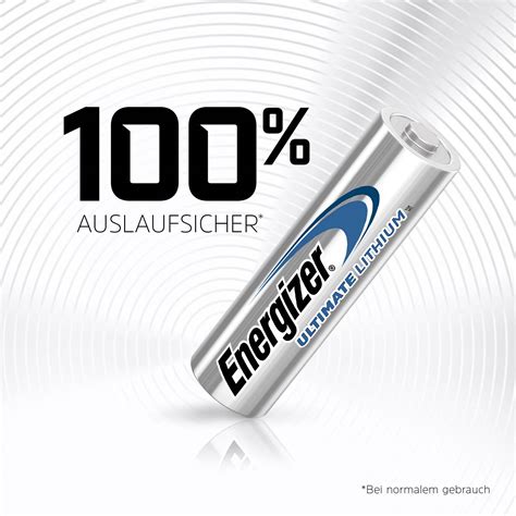 Pile Lr6 Aa Lithium Energizer 639753 Ultimate Fr6 3000 Mah 15 V 10