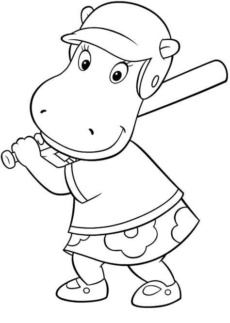 The Backyardigans Coloring Pages Coloring Home