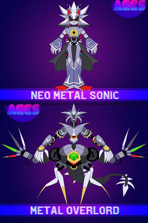 Ages Au Neo Metal Sonic And Metal Overlord By Beastofeuthanasia On